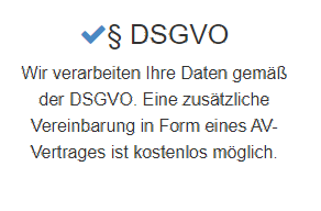 Domain DSGVO